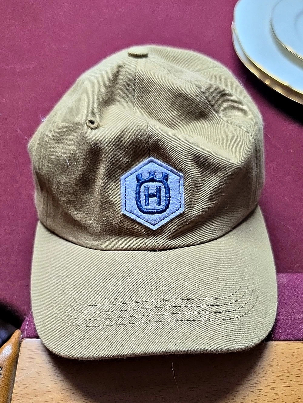 Husqvarna Brown Logo Baseball Cap